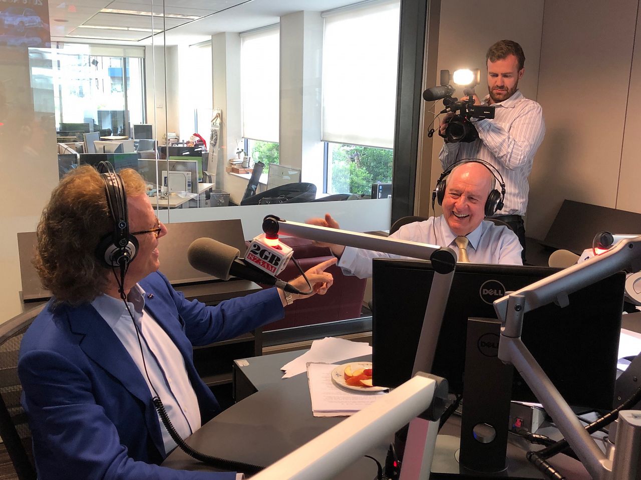 Radio interview at Alan Jones